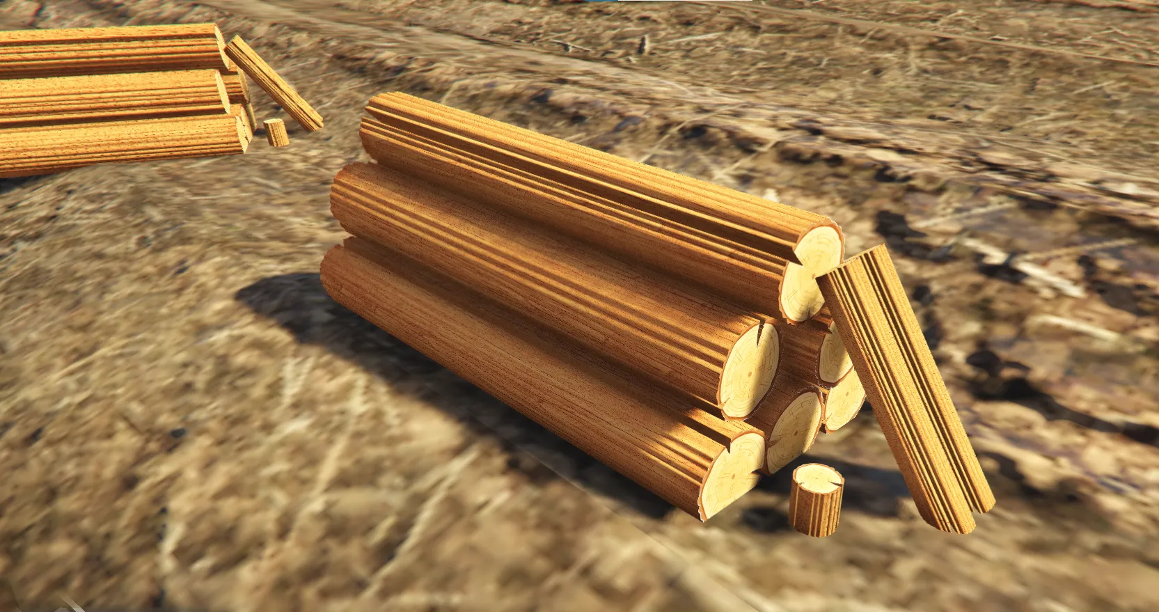 Prop งาน ตัดไม้